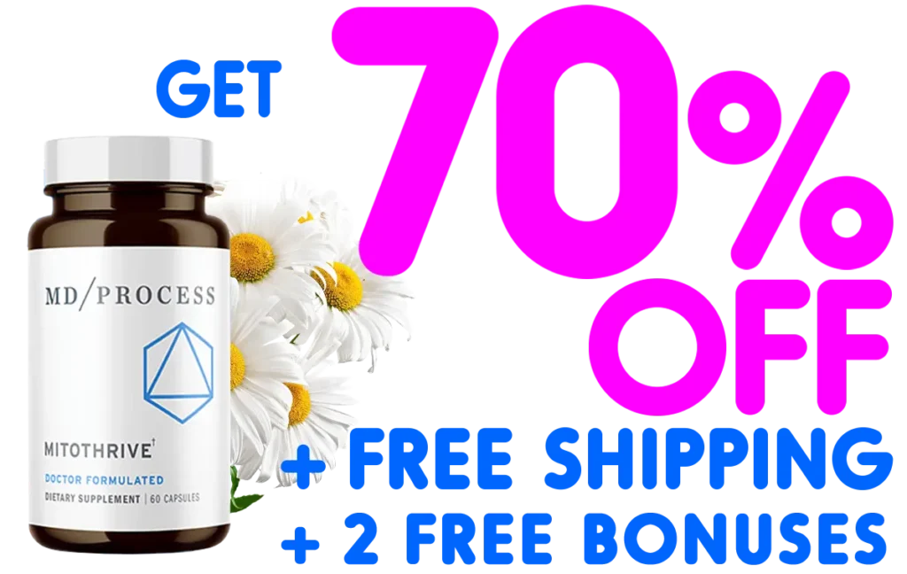 MitoThrive 70% Off Discount Offer
