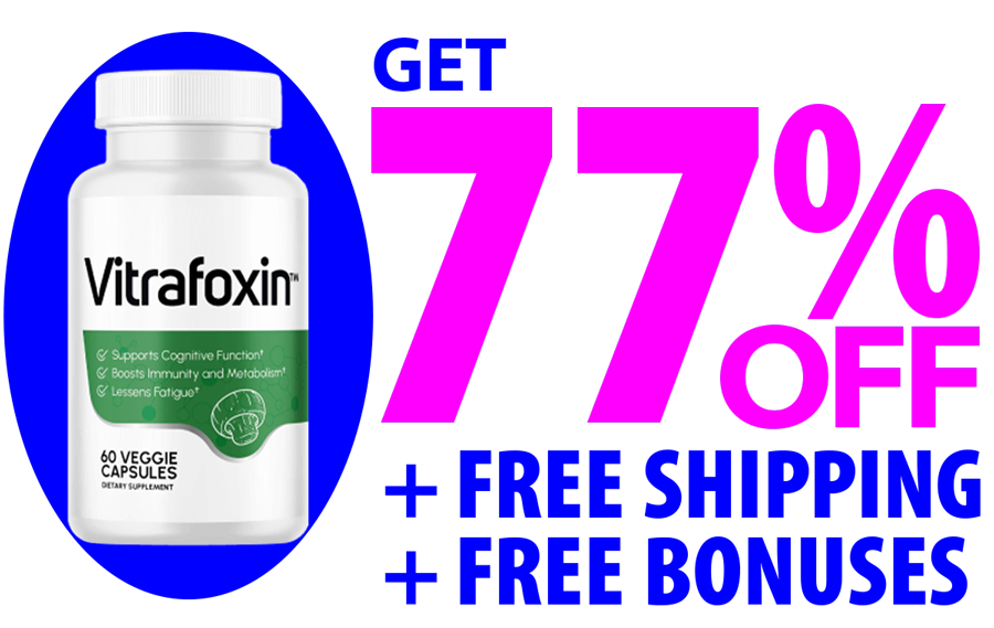 Vitrafoxin 77% Off Discount Offer