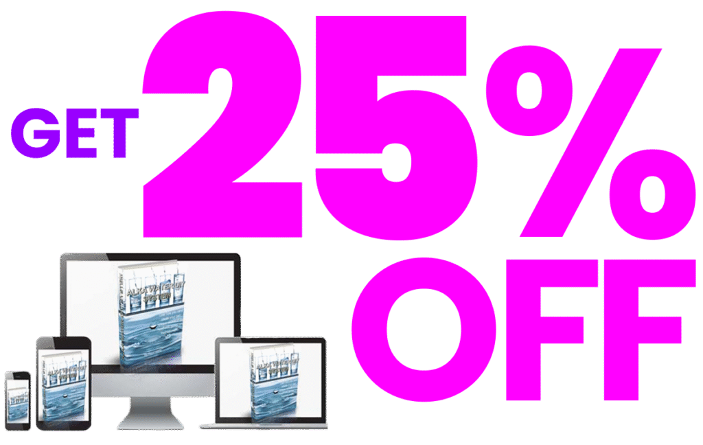 Alka Water DIY 25% Off dDiscount Offer
