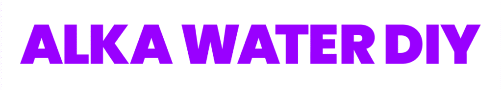 Alka Water DIY Logotype