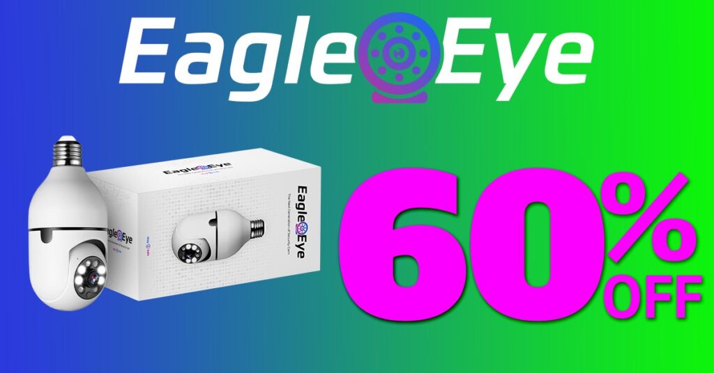 EagleEye Security Cam 60% Off