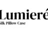 Lumiere Silk Pillow Case Logo
