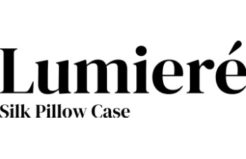 Lumiere Silk Pillow Case Logo
