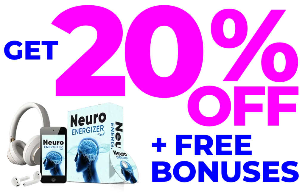 Neuro Energizer 20% Off discount offer