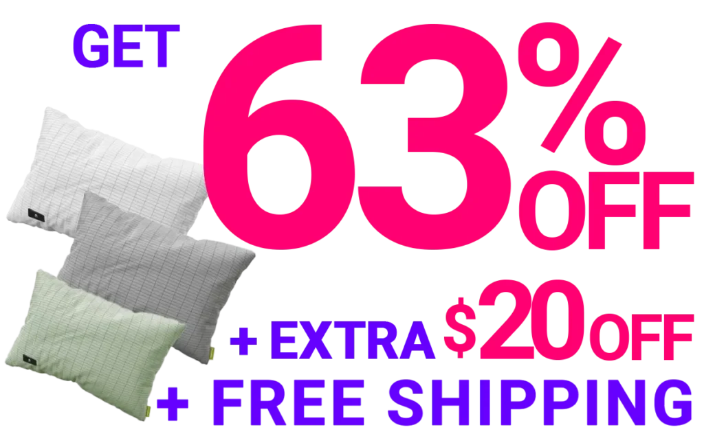 Terra Grounding- Pillow Case 63% Off + Extra $20 Off Discount Offer