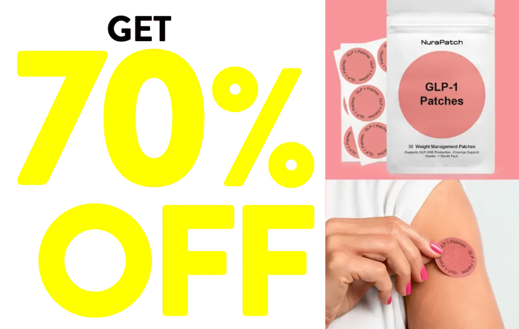 NuraPatch 70% Off discount offer