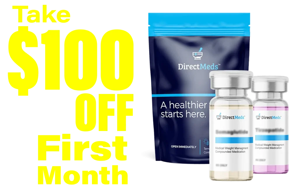 Direct Meds $100 Off discount offer