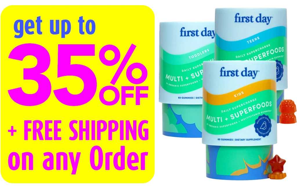First Day 35% Off discount offer
