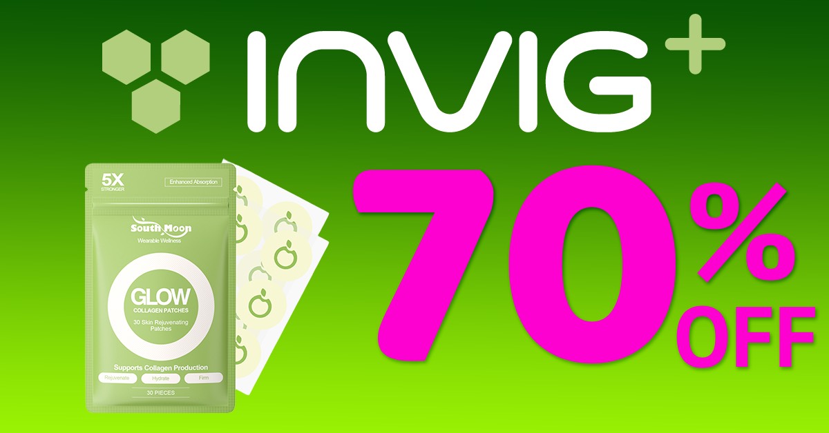 Invig+ Collagen Patches 70% Off