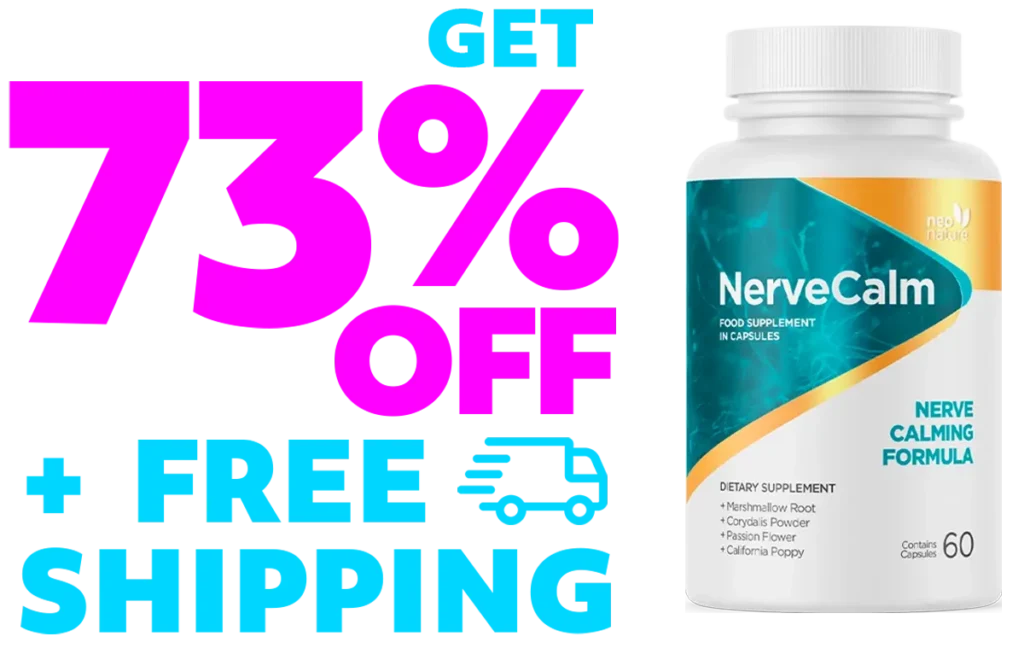 NerveCalm 73% Off discount offer
