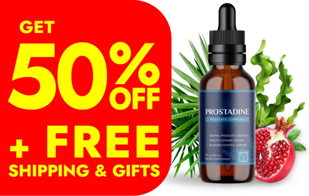 Prostadine 50% off discount offer