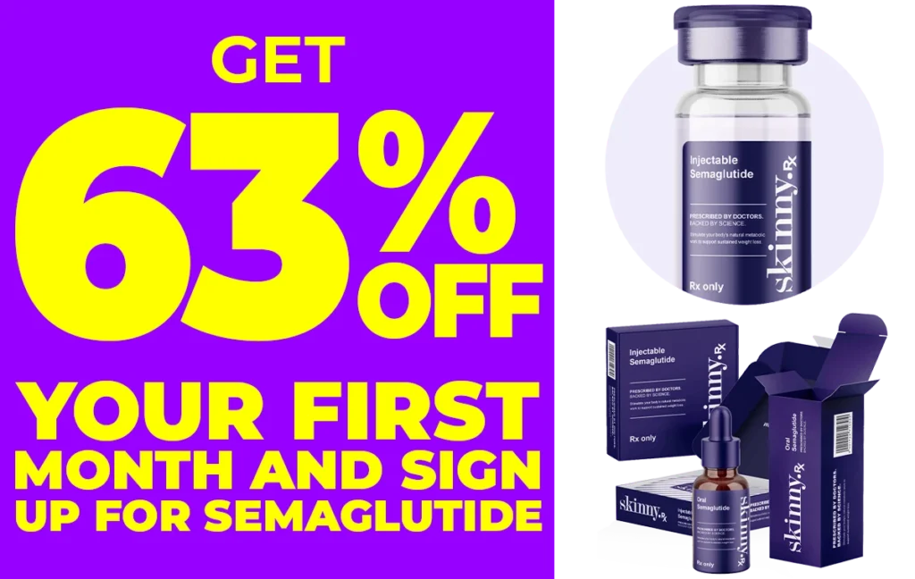 SkinnyRx 63% Off discount offer