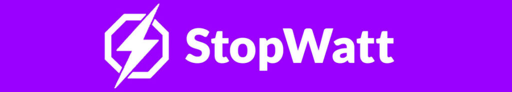 StopWatt logotype