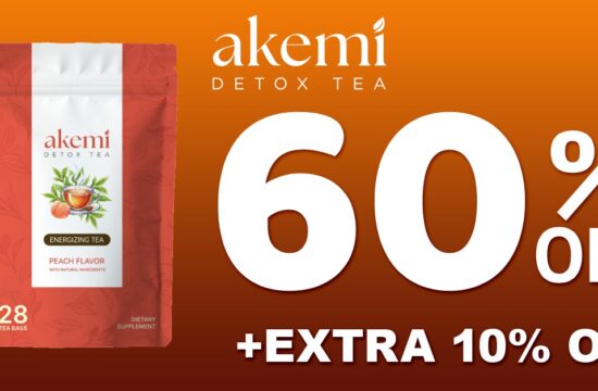 Akemi Detox Tea 60% Off