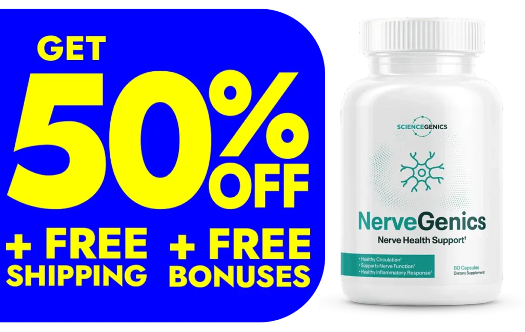 NerveGenics 50% Off discount offer