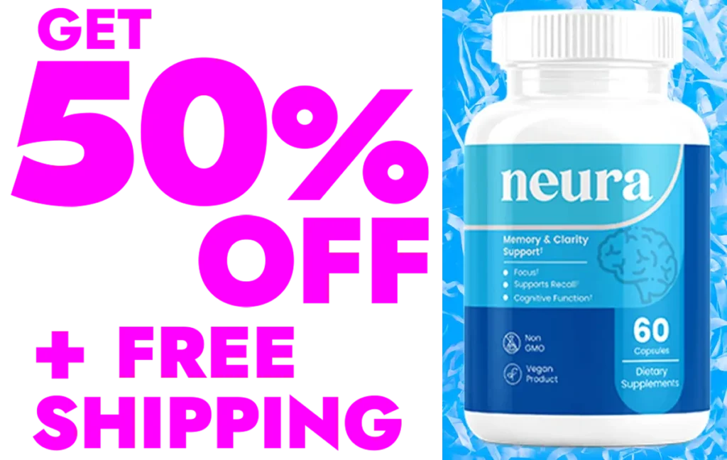 Neura 50% Off discount offer