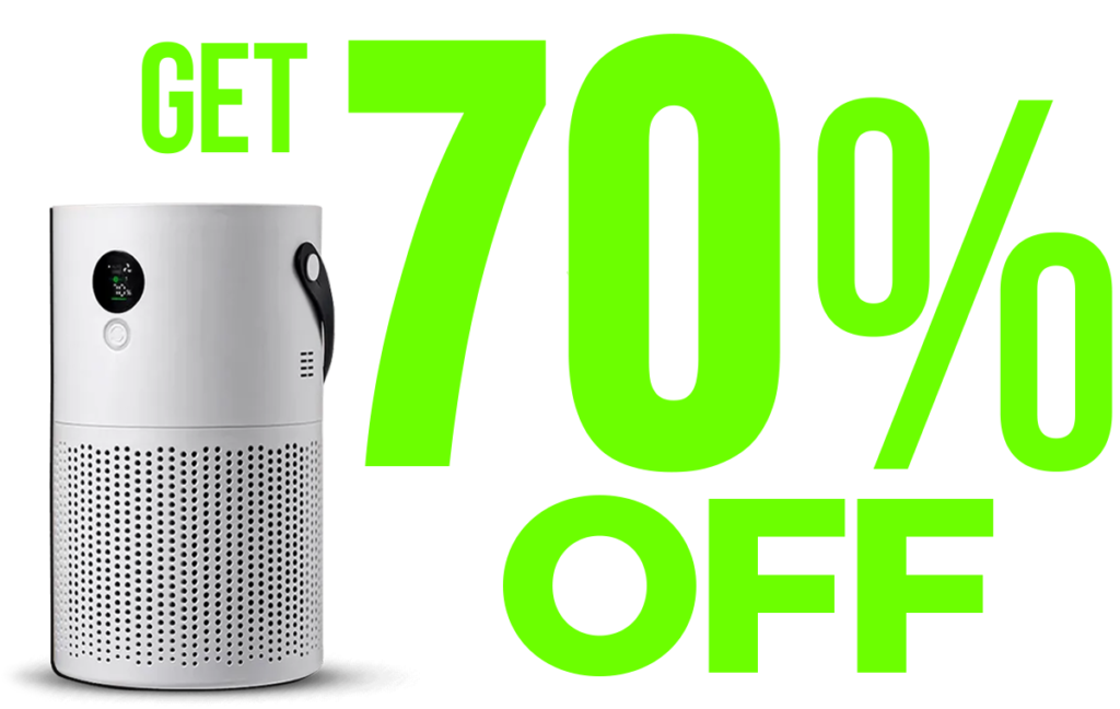 Freshia Air Purief 70% Off discount offer