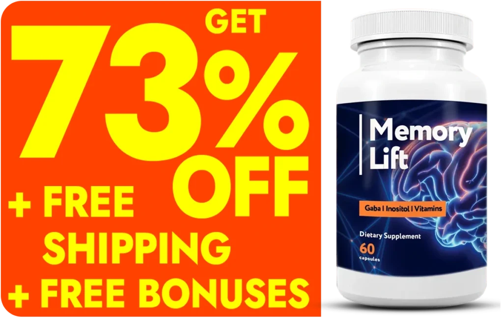 Memory Lift 73% off discount offer