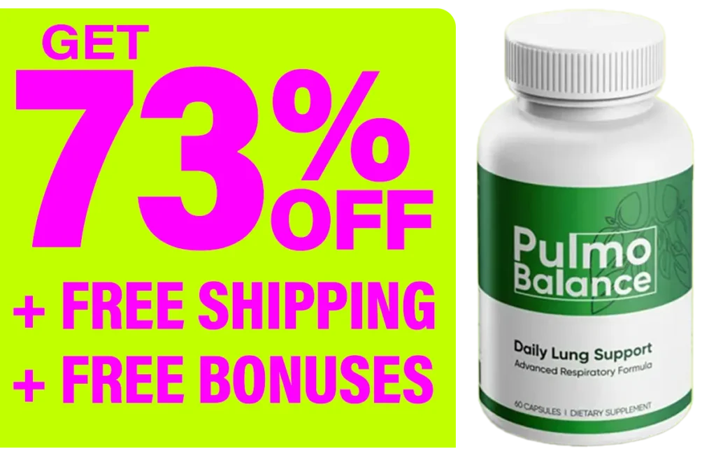 Pulmo Balance 73% Off discount offer