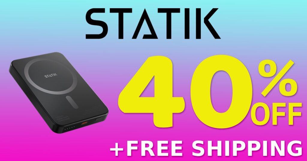 Statik State Power Bank 40% Off