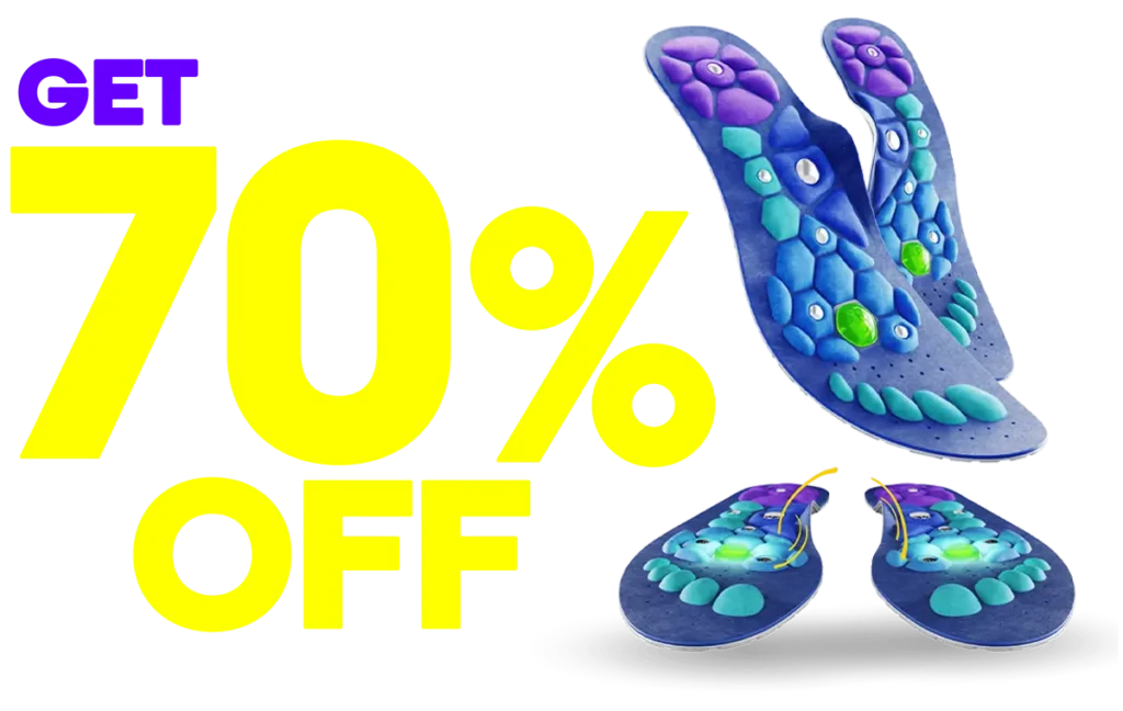 Akusoli Insoles 70% off discount offer.