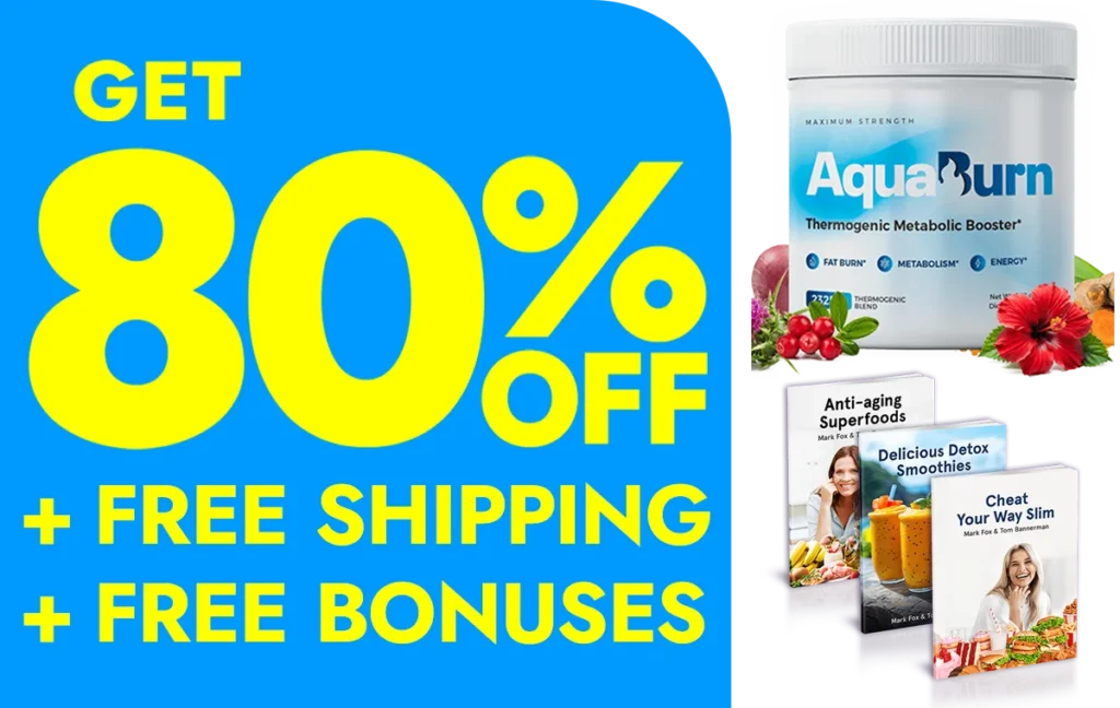 AquaBurn 80% off discount offer
