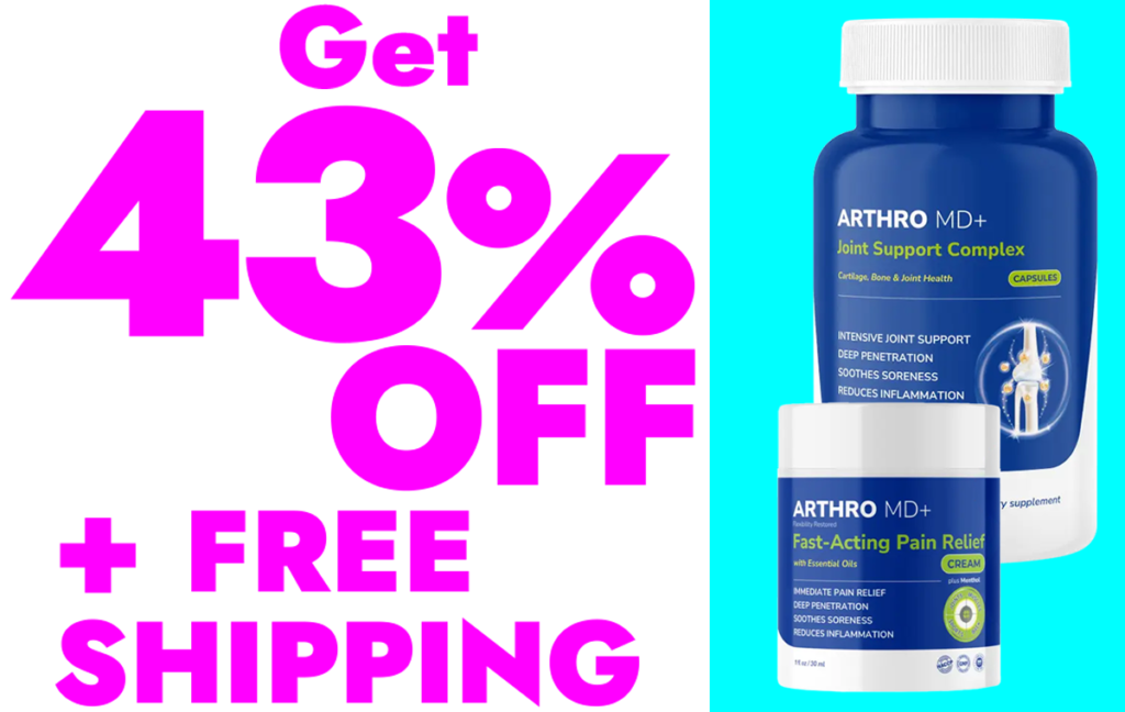 ArthroMD+ 43% Off discount offer