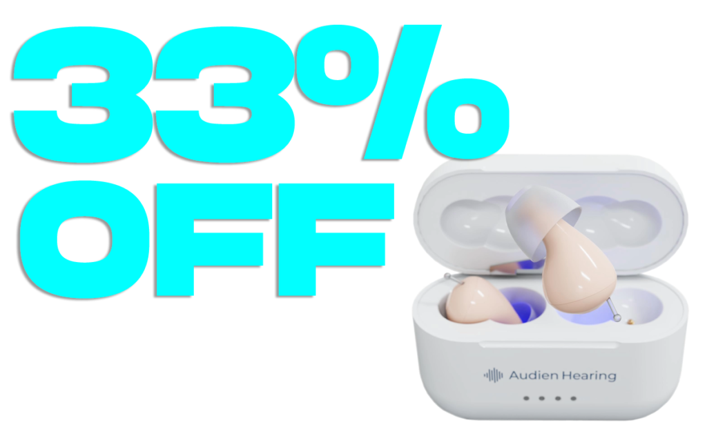 Audien Hearing 33% Off discount offer