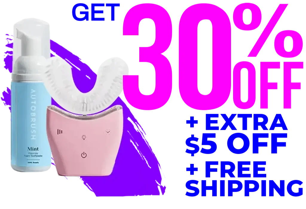 Autobrush 30% Off + Extra $5 Off Coupon