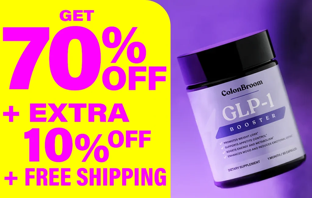 ColonBroom GLP-1 70% off discount offer