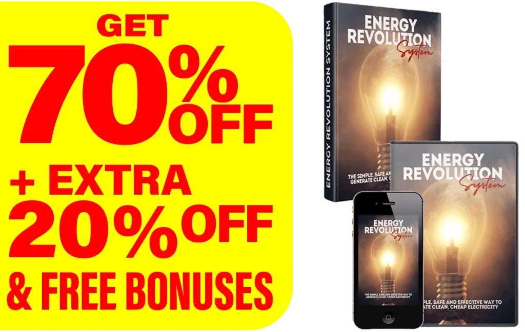 Energy Revolution- System 70% off discount offer