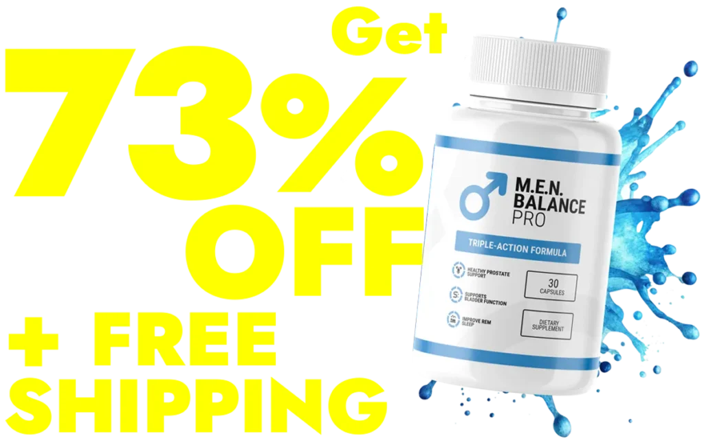 MEN Balance Pro 73% off discount offer