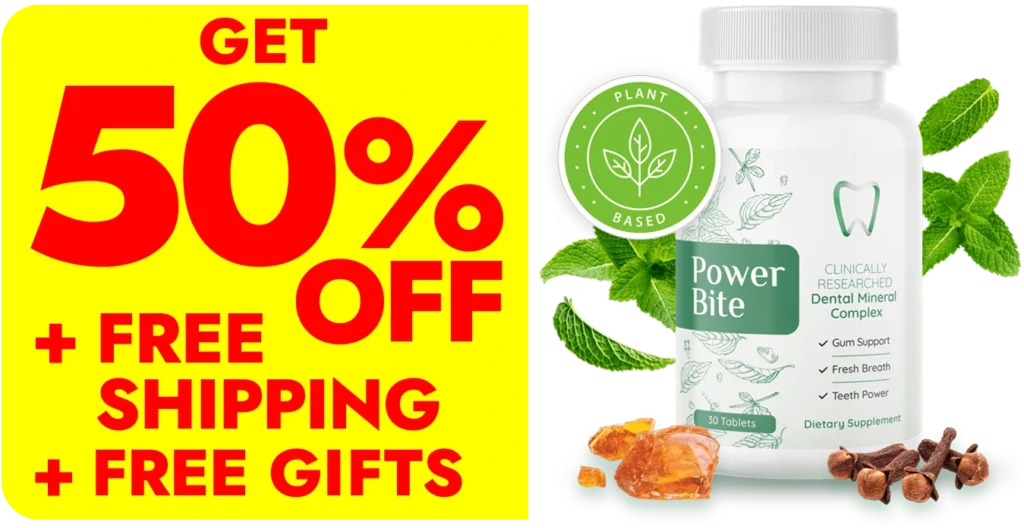 PowerBite 50% off discount offer