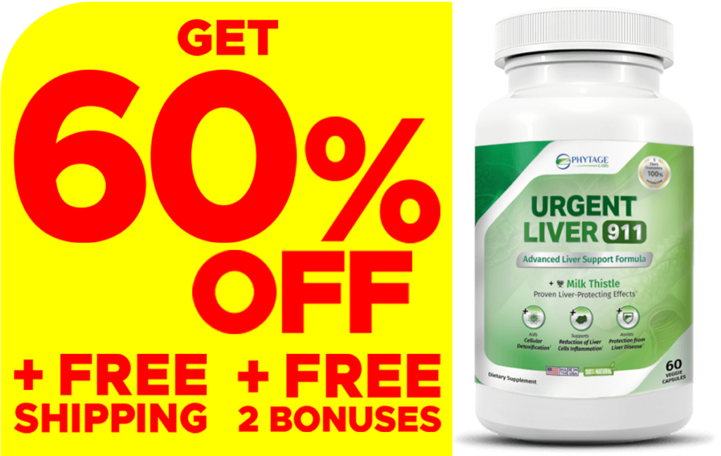 Urgent Liver 911 60% off discount offer