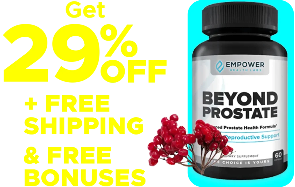 Beyond Prostate 29% Off discount offer