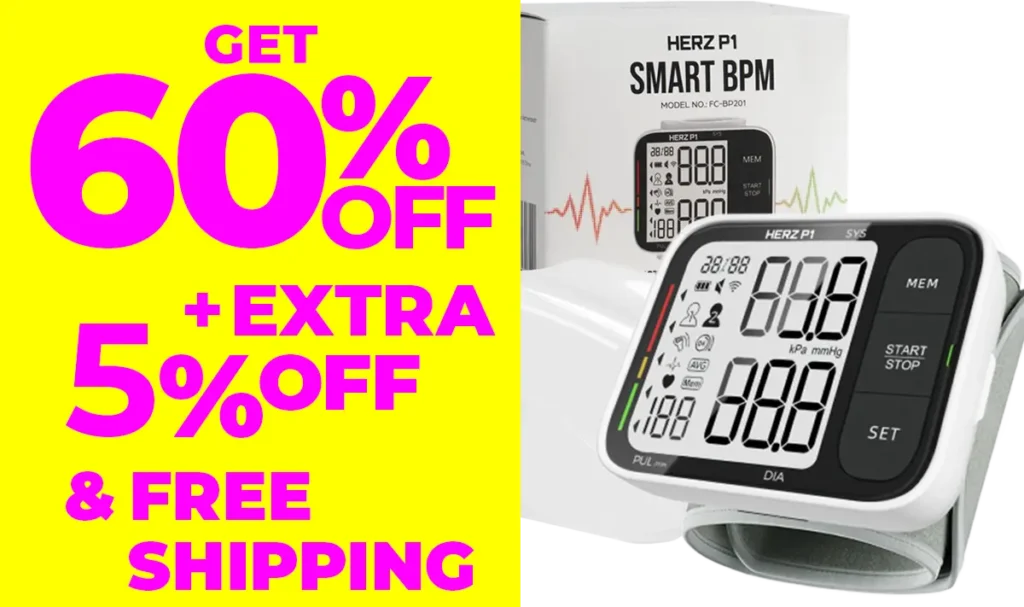 Herz P1 Smart BMP 60% off discount offer