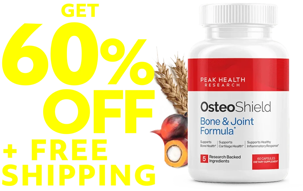 OsteoShield 60% off discount offer