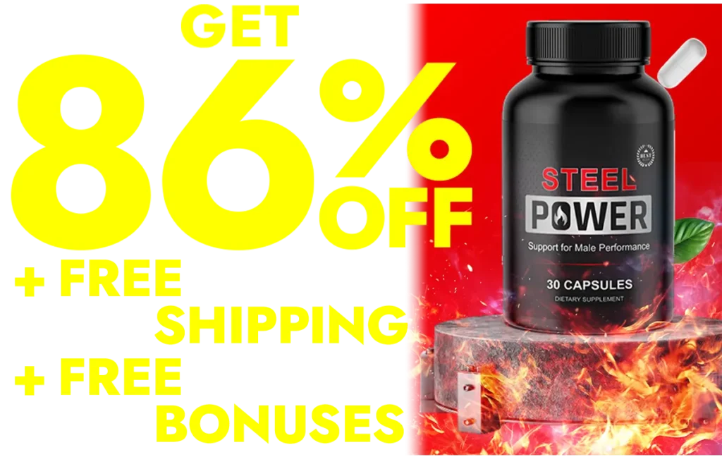 Steel Power 86% off discount offer