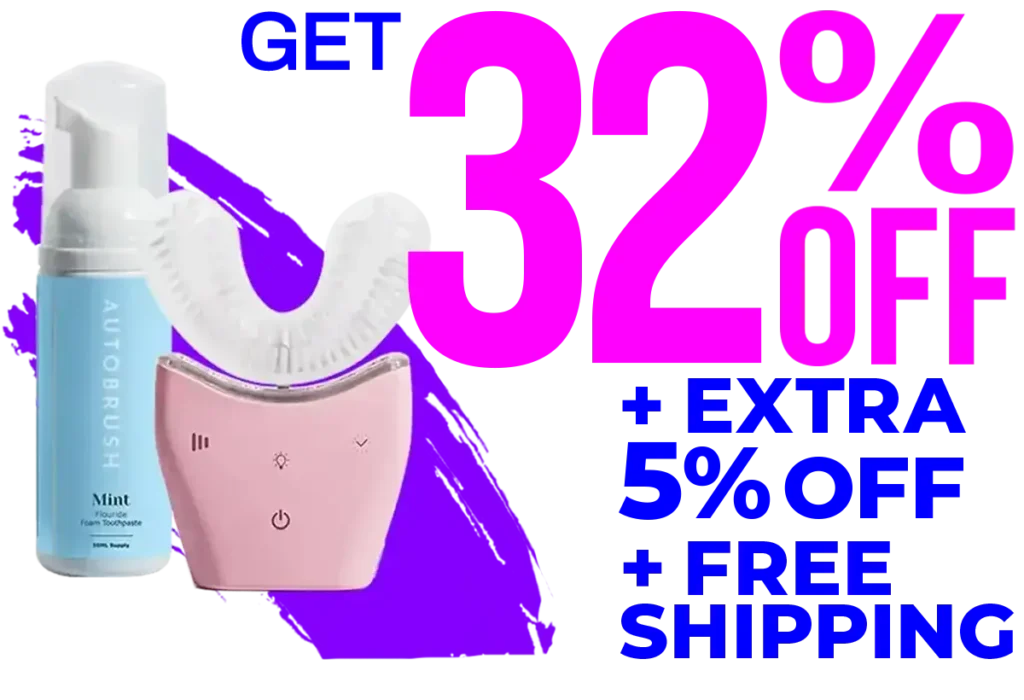 Autobrush 32% off discount offer
