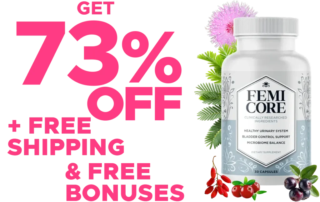 FemiCore 73% off discount offer