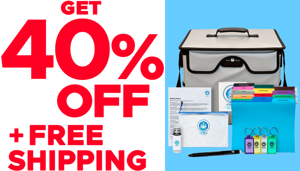 Ice Box 40% off discount offer