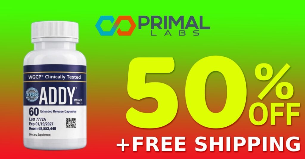 Addy Brain Function 50% Off