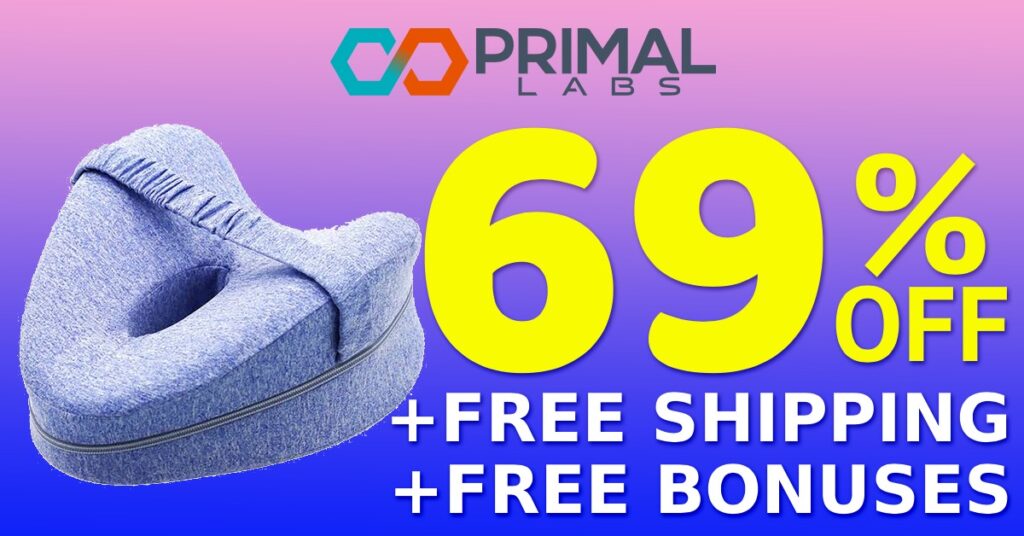 The Sciatica Pillow 69% Off