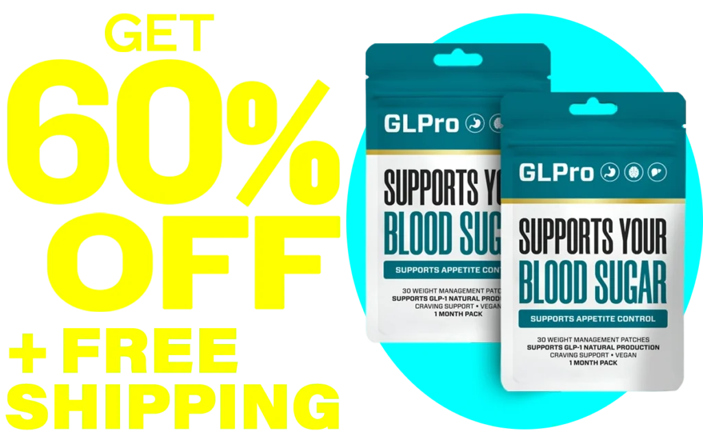 GLPro patches 60% off discount offer