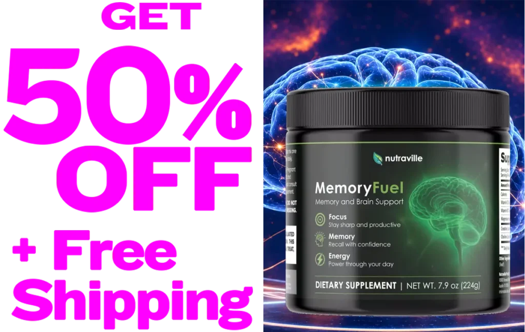 MemoryFuel 50% off discount offer