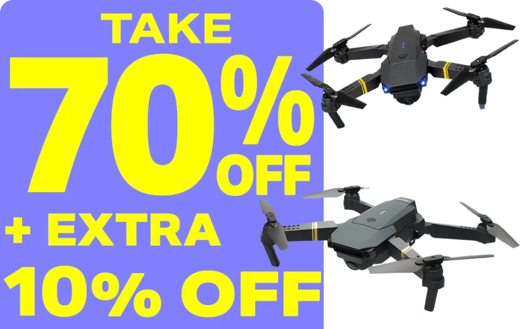 Black Falcon 4K Drone 70% off discount offer