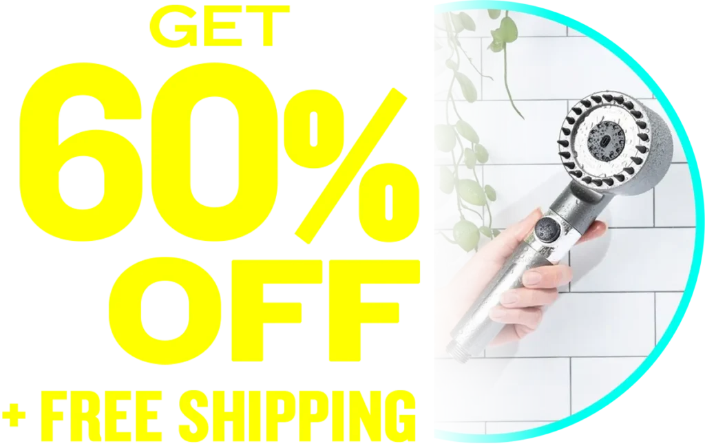 Drivse IonDrops Shower Head 60% off discount offer