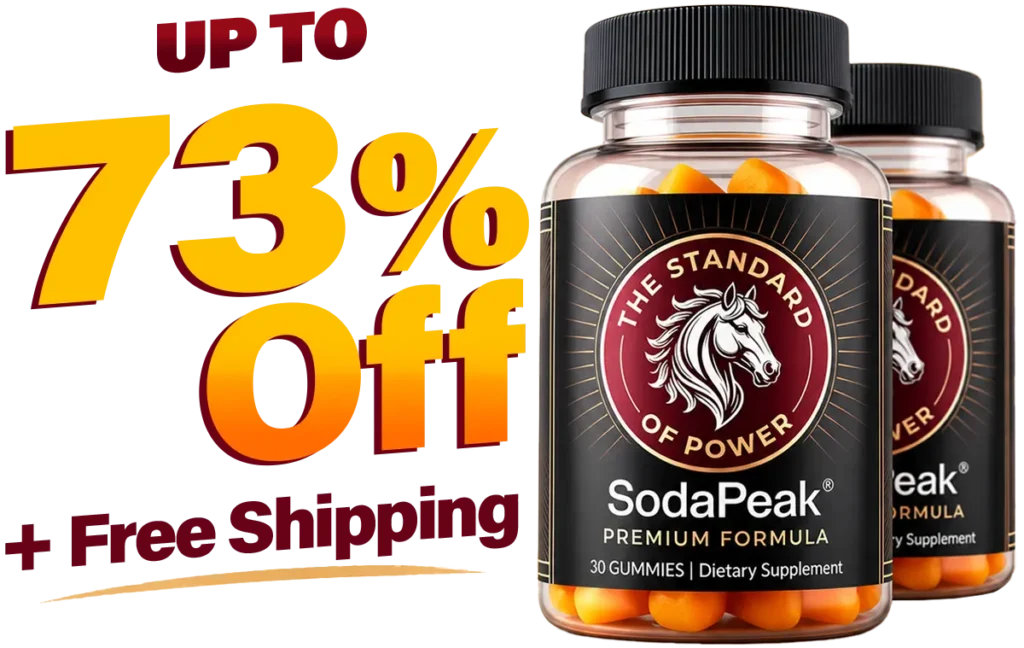 SodaPeak 73% off discount offer