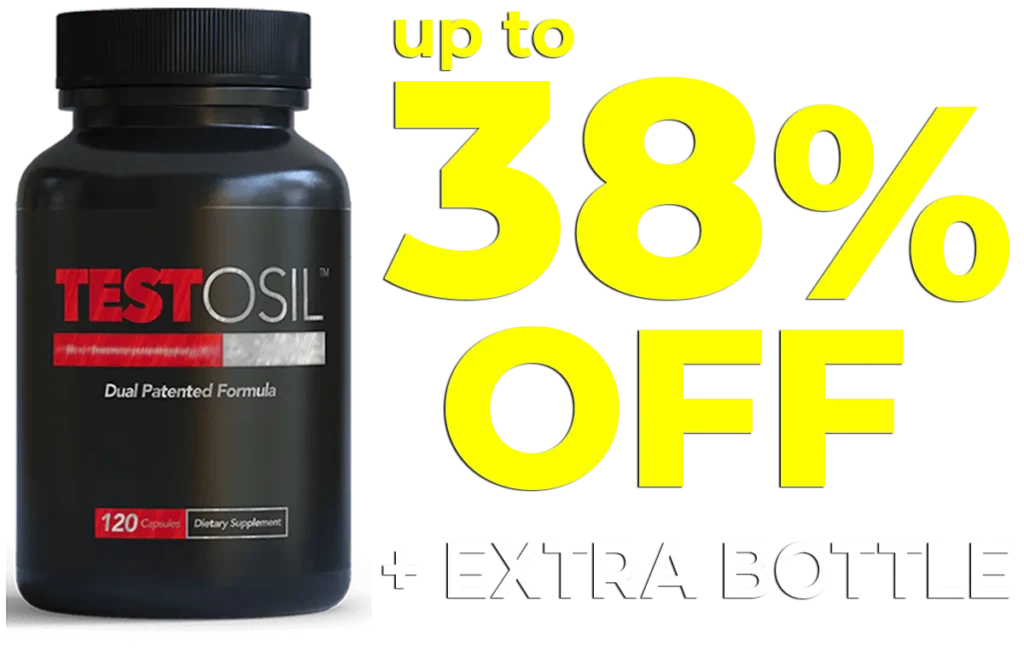 Testosil 38% off discount offer