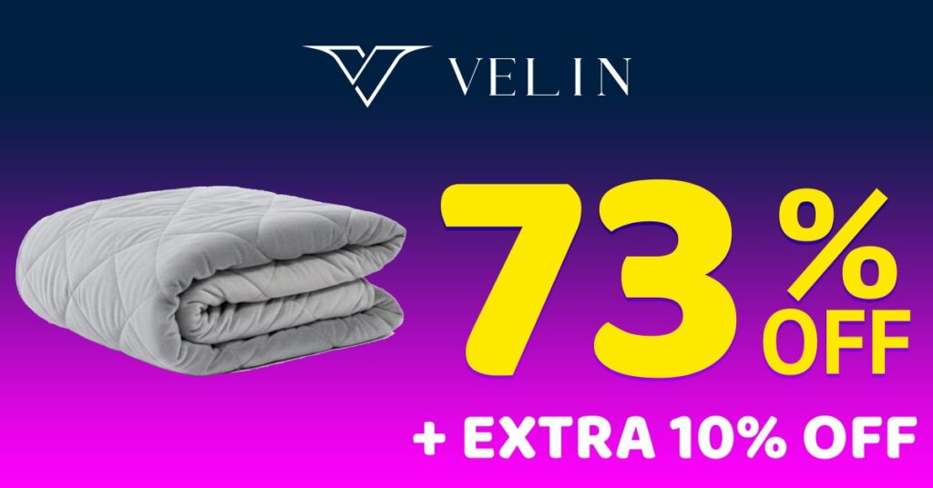 Velin Weighted Blanket 73% Off